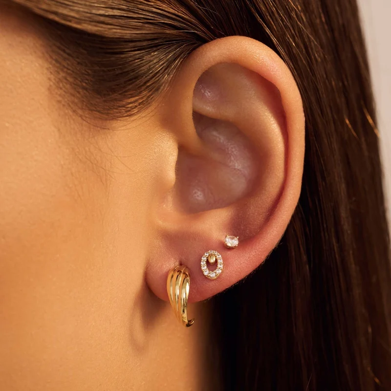 Beloro Jewels Monte Napoleone Boucles d'oreilles Or BO360020