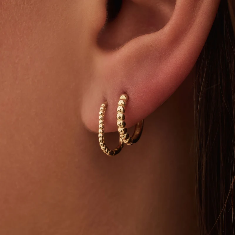 Beloro Jewels La Rinascente Femmes Creoles Or 9 carats BO360071