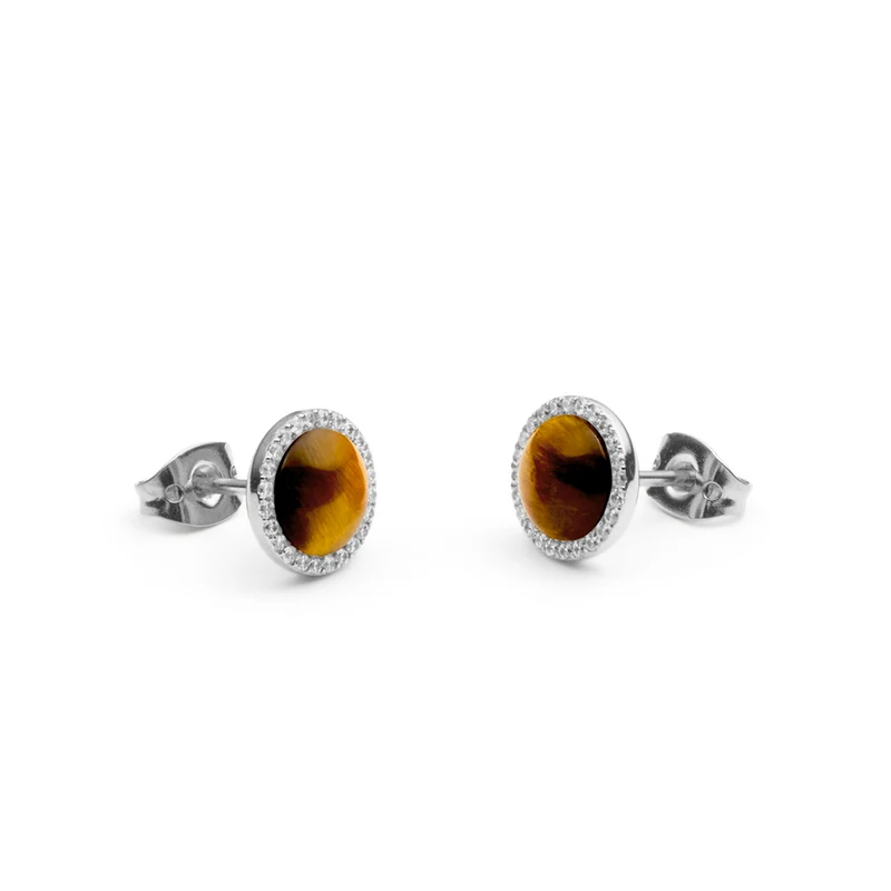 Daniel Wellington Audrey Tiger Eye Boucles d'oreilles DW00401421