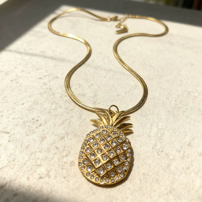 Collier Ananas Brillant