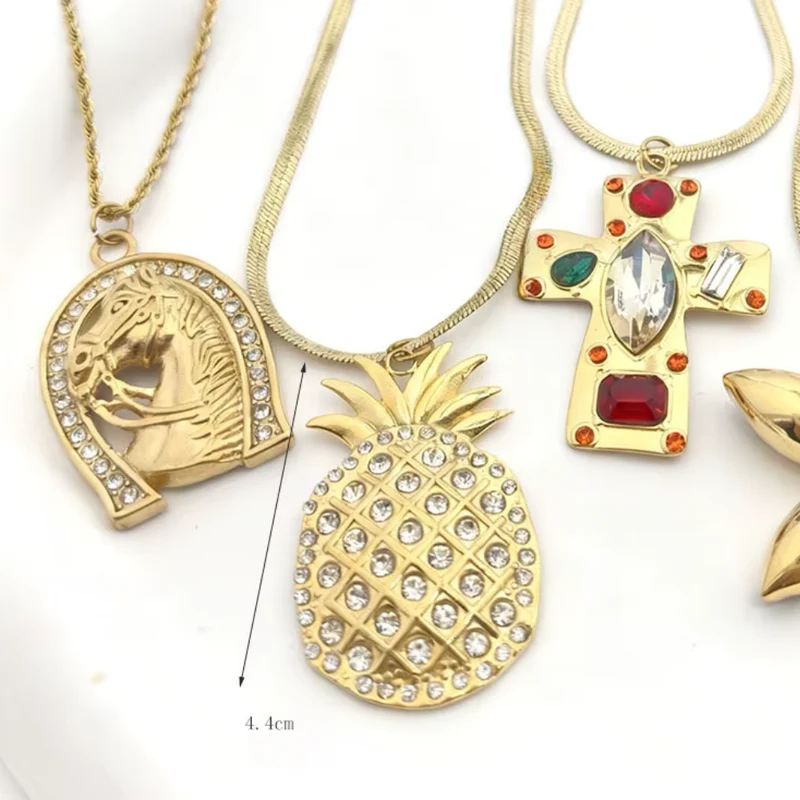 Collier Ananas Brillant