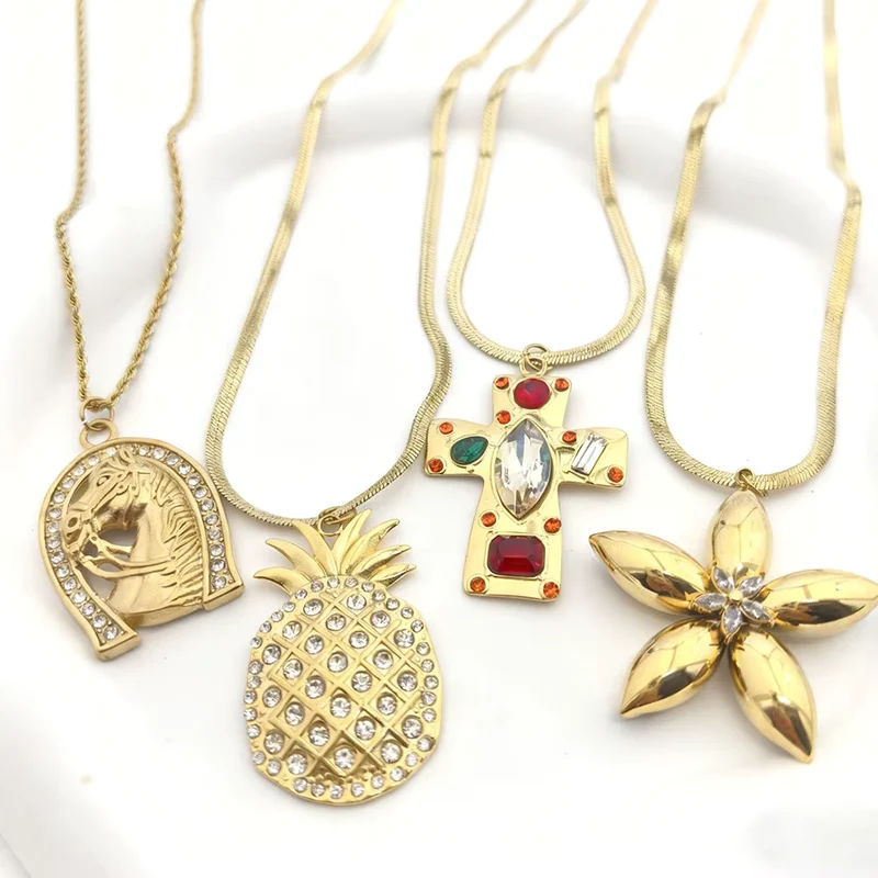 Collier Ananas Brillant