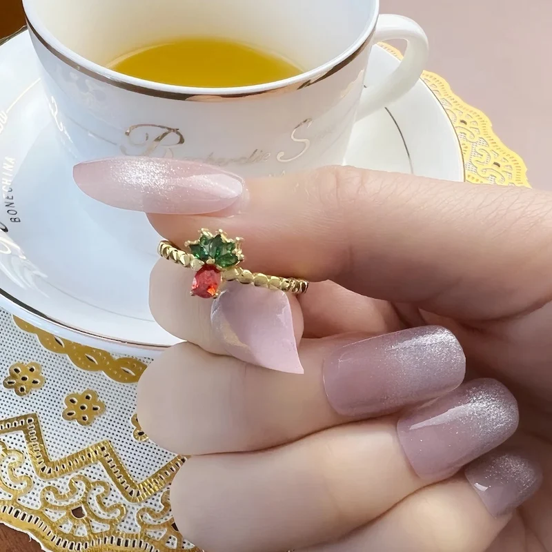 Bague Ananas Dorée