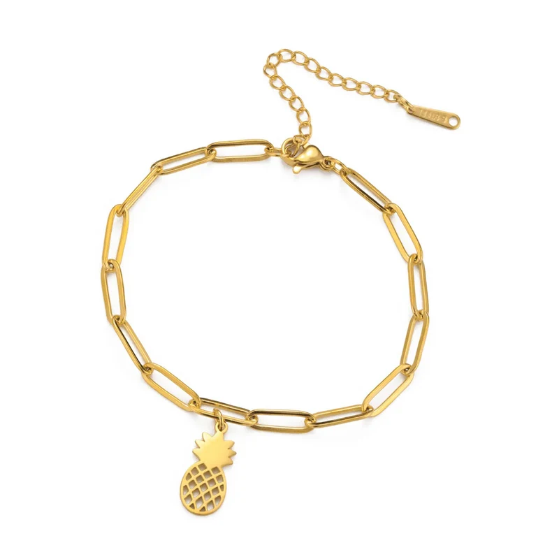 Bracelet Ananas Chaîne