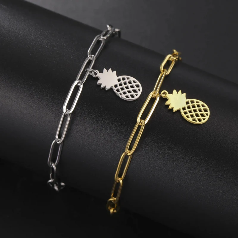 Bracelet Ananas Chaîne