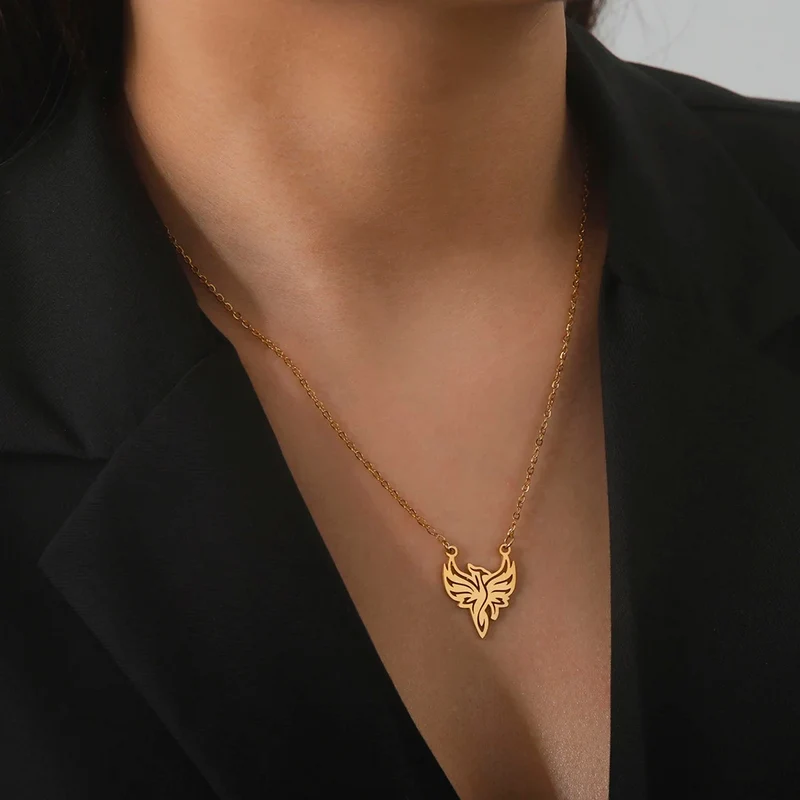 Collier Pendentif Phœnix