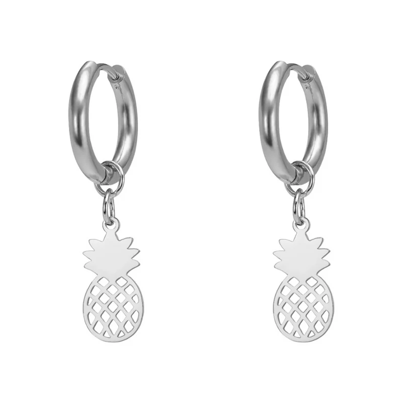 Boucles d'Oreilles Ananas Femme