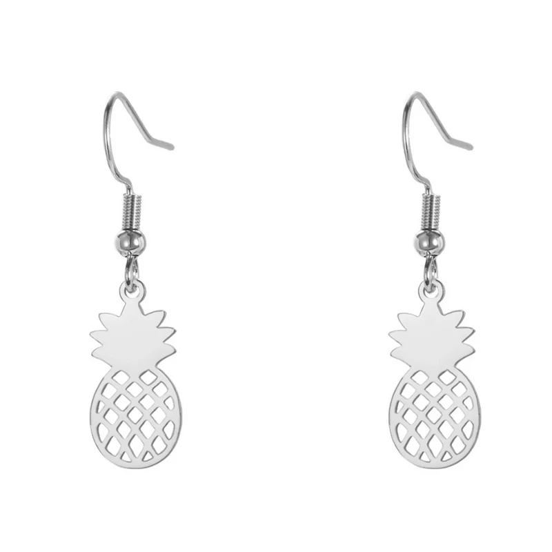 Boucles d'Oreilles Ananas Femme