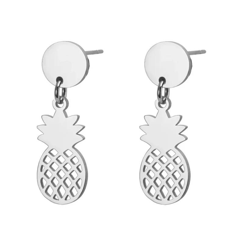 Boucles d'Oreilles Ananas Femme