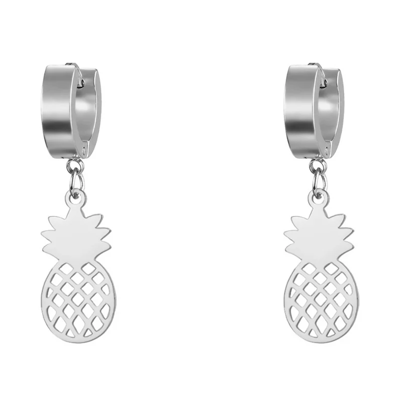Boucles d'Oreilles Ananas Femme