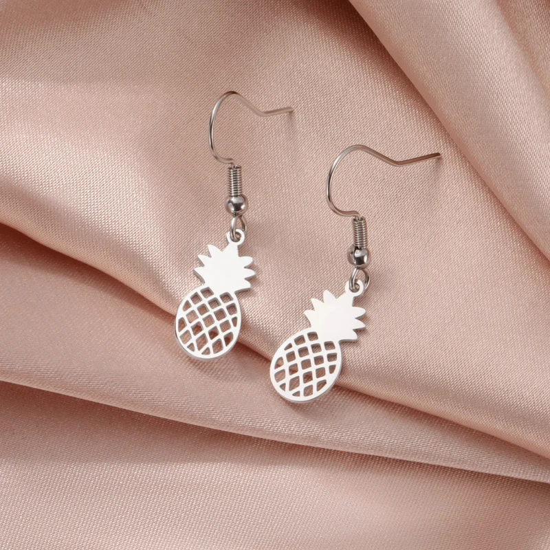 Boucles d'Oreilles Ananas Femme