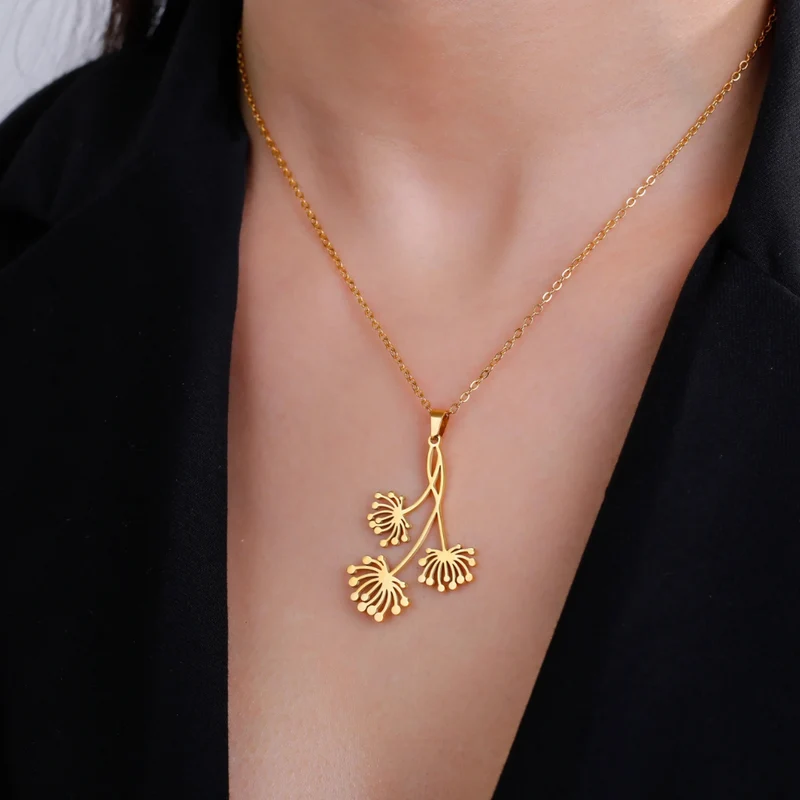 Collier Fleur Tombante