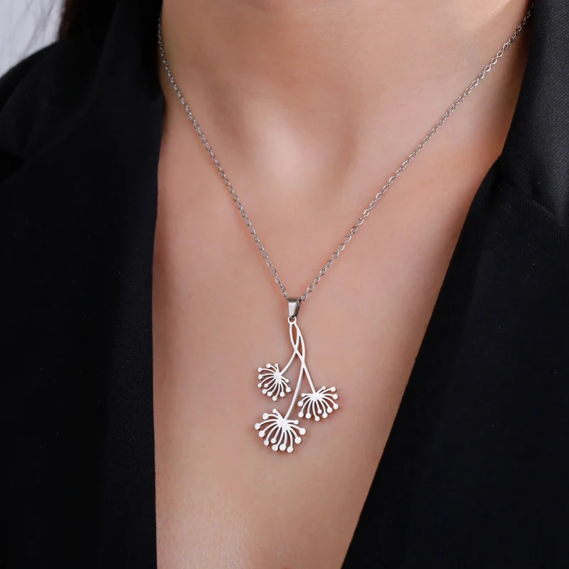 Collier Fleur Tombante