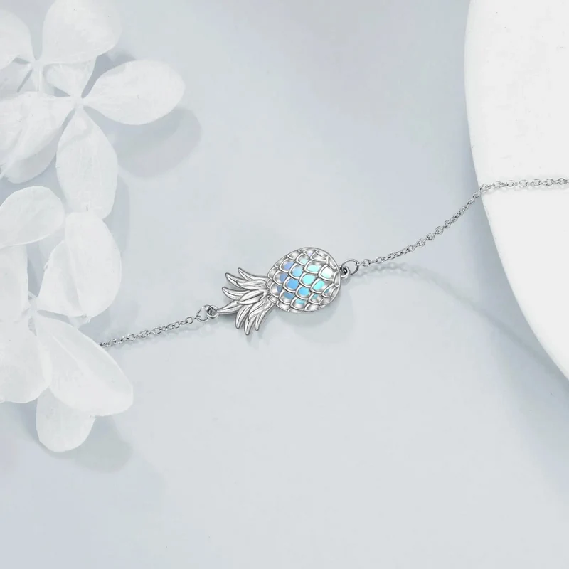 Bracelet Ananas Argent