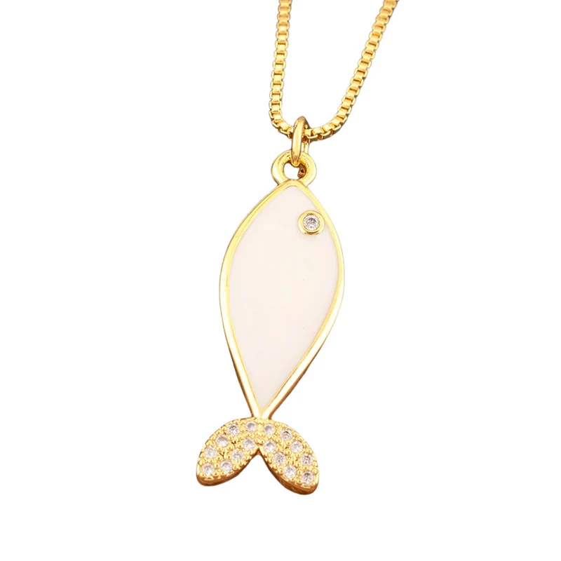 Collier Poisson Couleur