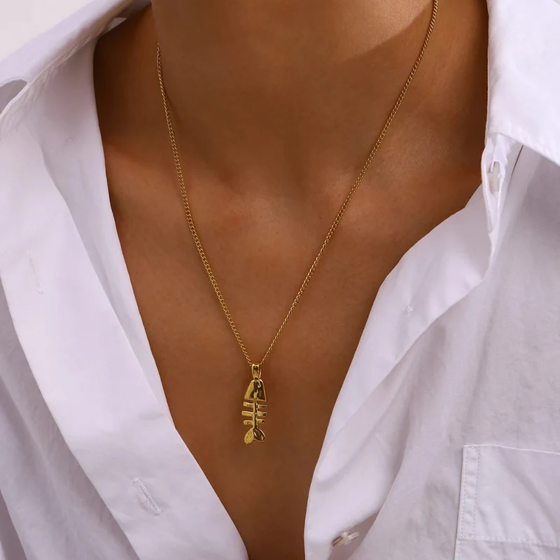 Collier Arrête Poisson