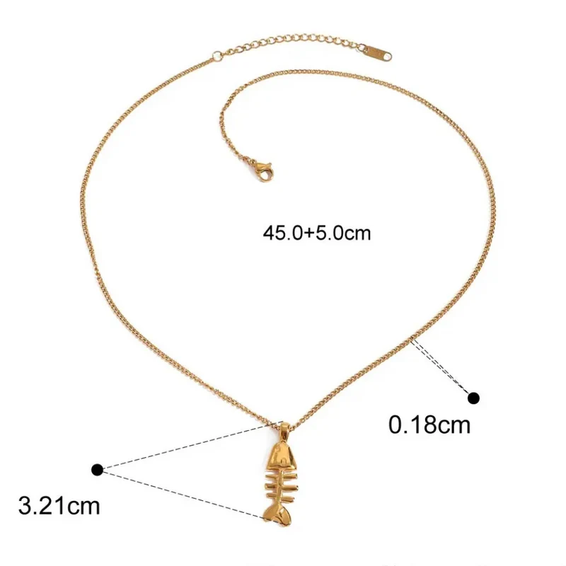 Collier Arrête Poisson
