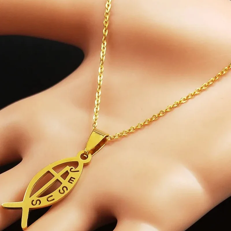 Collier Poisson Chrétien