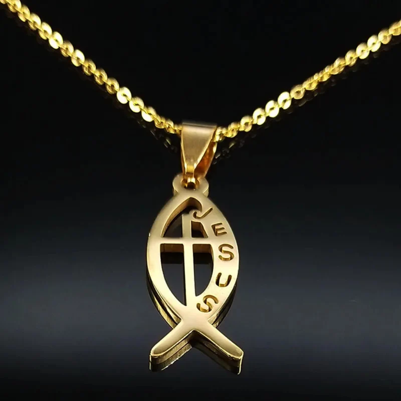 Collier Poisson Chrétien