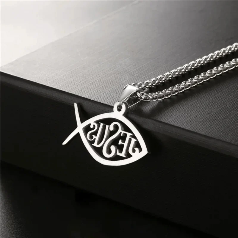 Collier Poisson Jésus