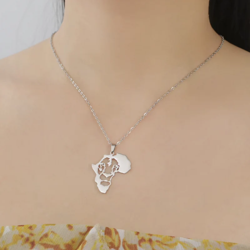 Collier Afrique Lion