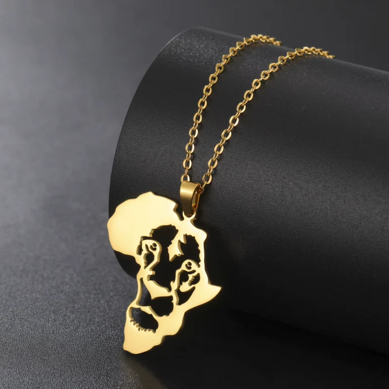 Collier Afrique Lion