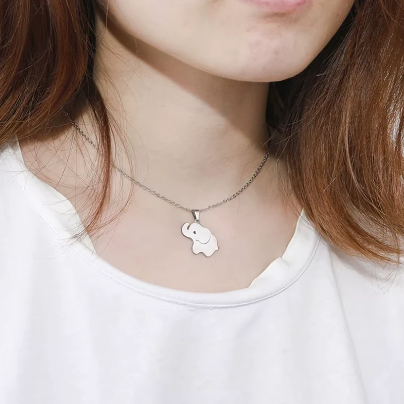 Collier Éléphant Mignon