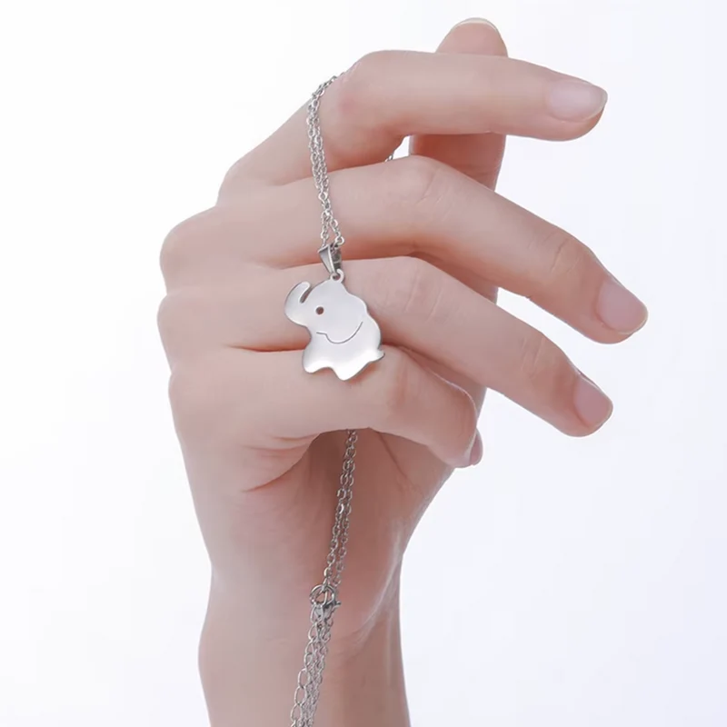 Collier Éléphant Mignon