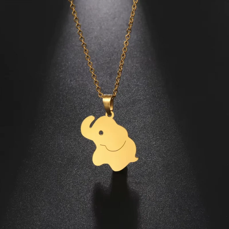 Collier Éléphant Mignon