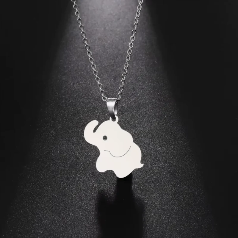 Collier Éléphant Mignon