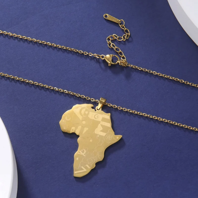 Collier Afrique Drapeaux