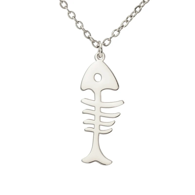 Collier Squelette Poisson