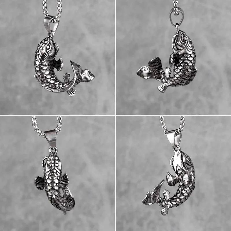 Collier Poisson Sauvage
