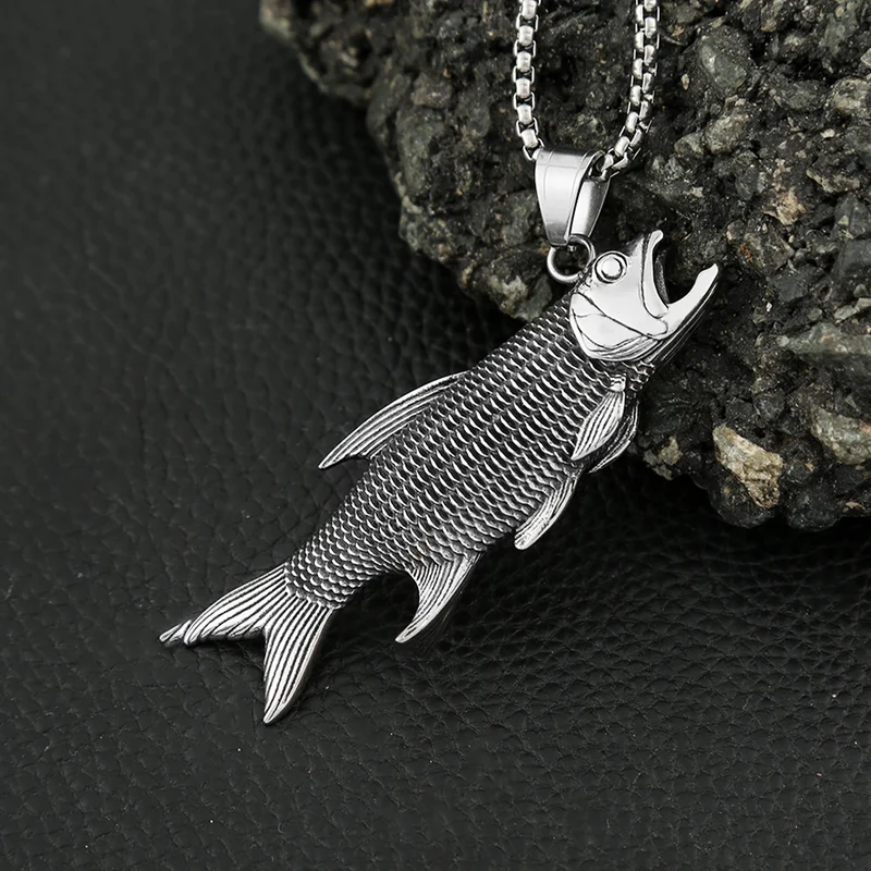 Collier Poisson Homme