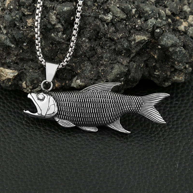 Collier Poisson Homme