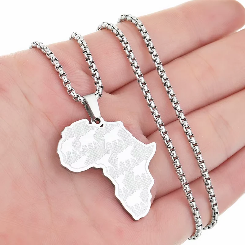 Collier Afrique Éléphant