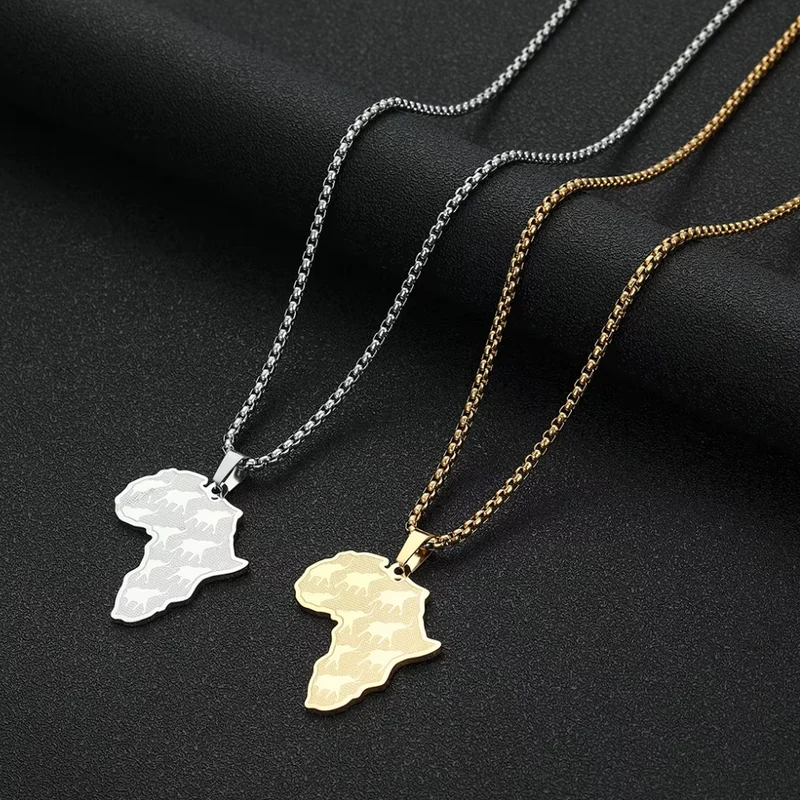 Collier Afrique Éléphant