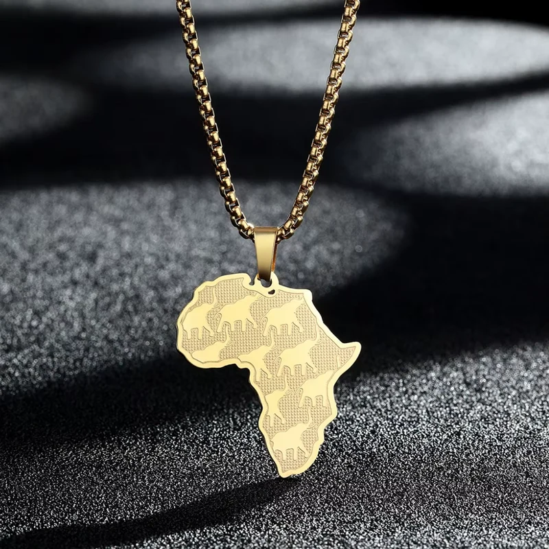 Collier Afrique Éléphant