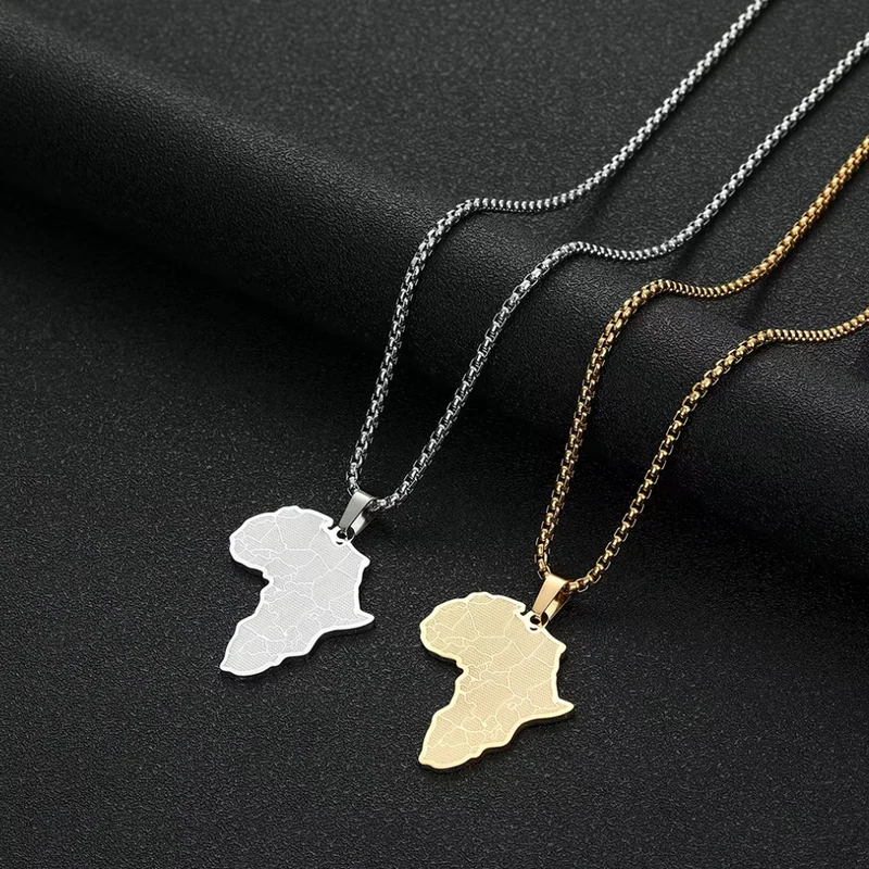 Collier Pendentif Afrique
