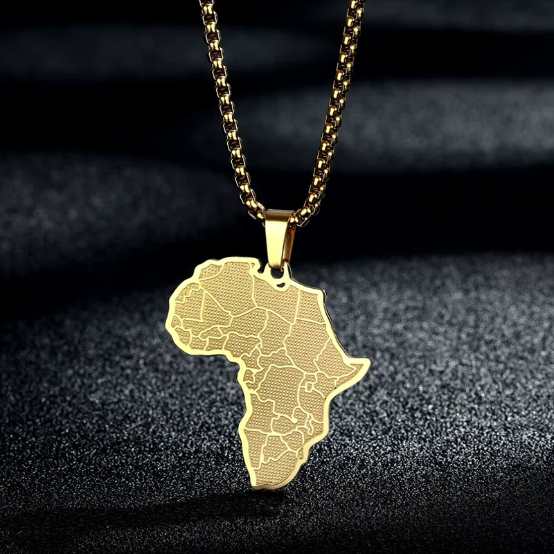 Collier Pendentif Afrique