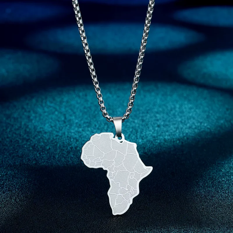 Collier Pendentif Afrique