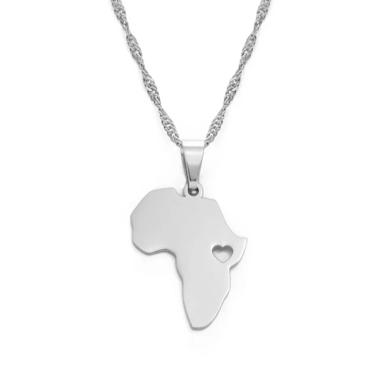 Collier Afrique Coeur