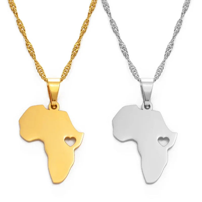 Collier Afrique Coeur