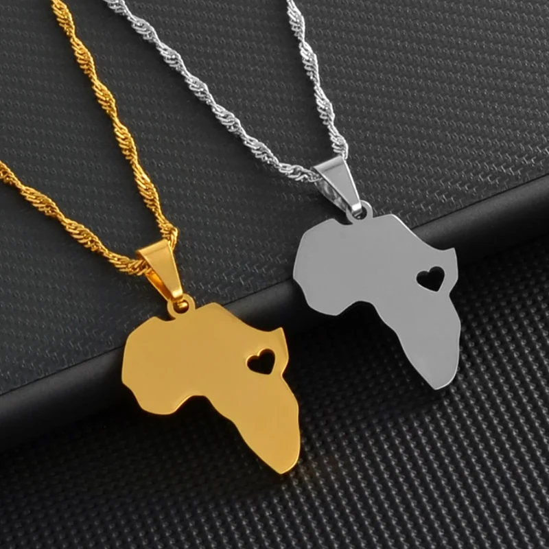 Collier Afrique Coeur