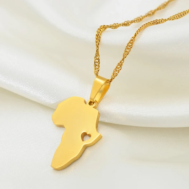 Collier Afrique Coeur