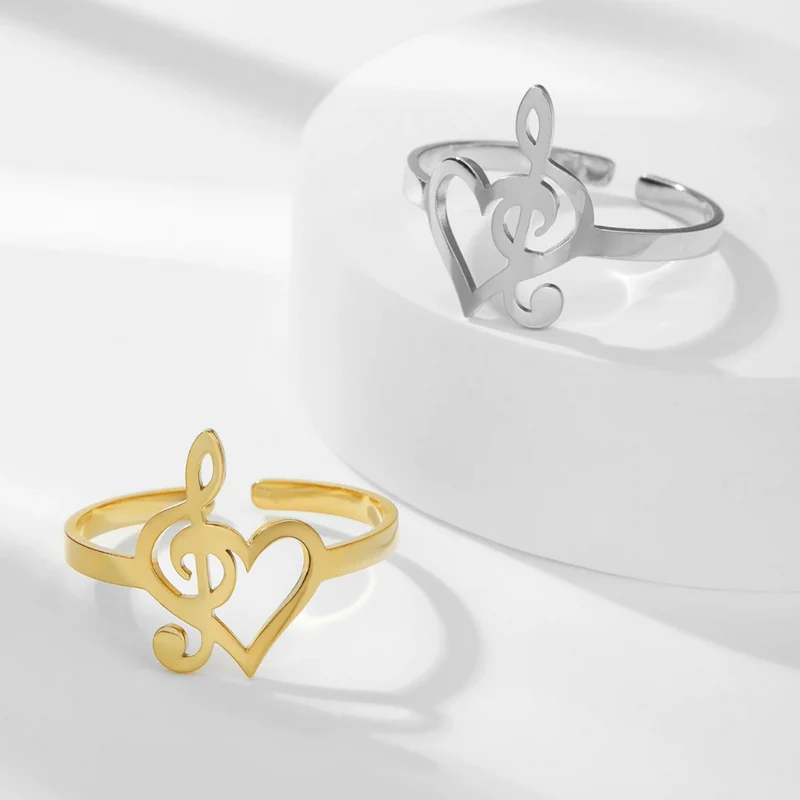 Bague Love Musique