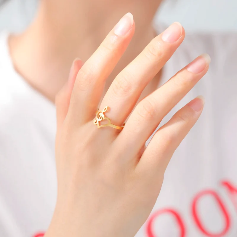 Bague Love Musique
