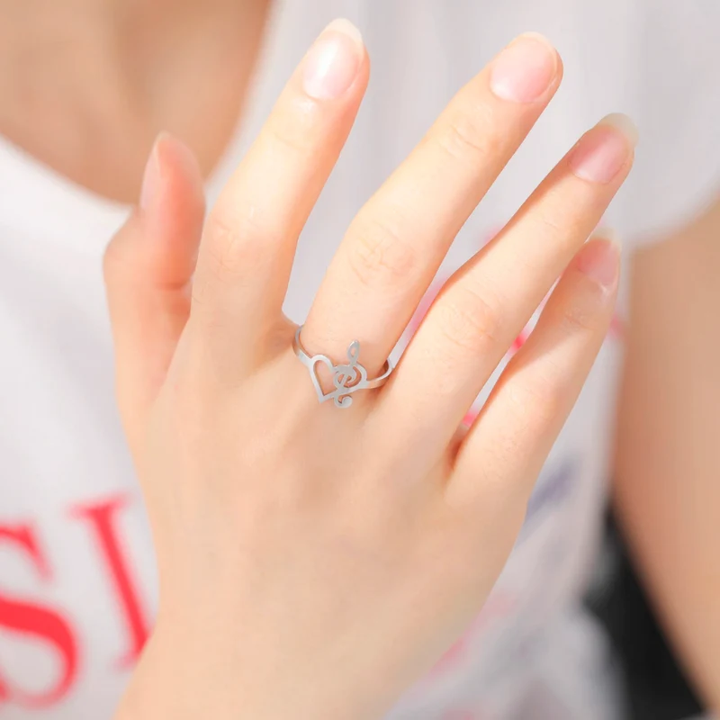 Bague Love Musique