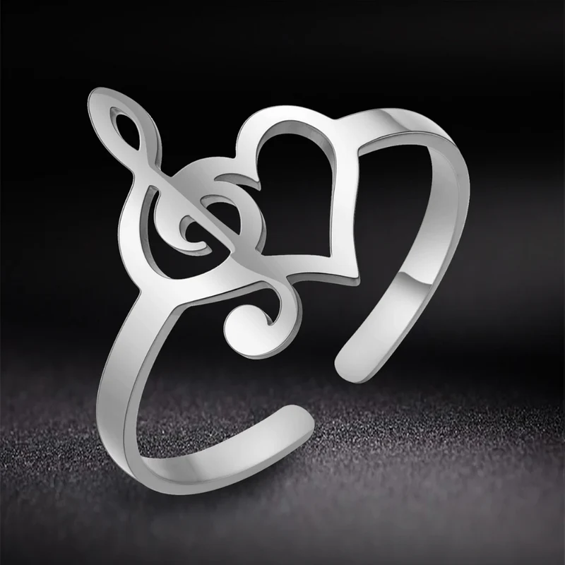 Bague Love Musique