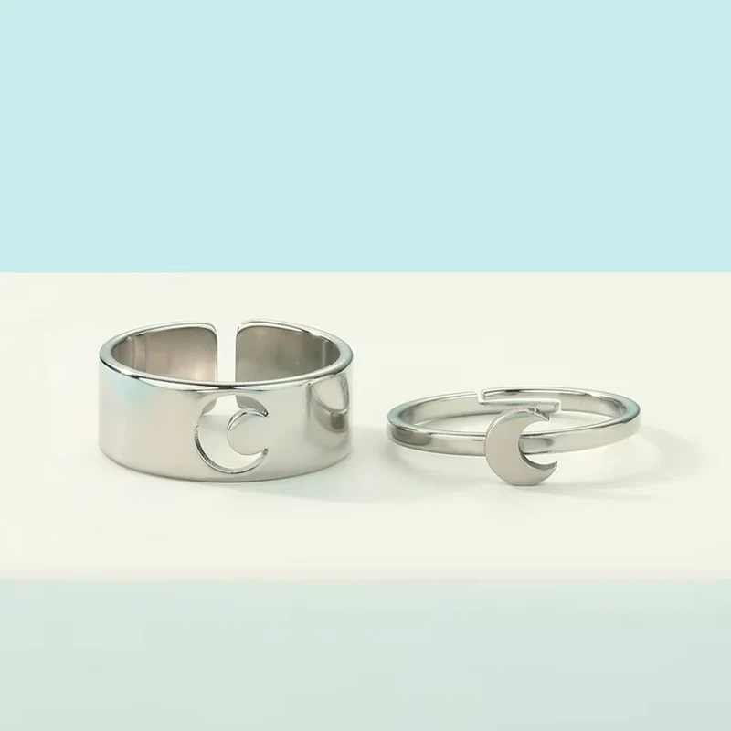Double Bague Lune